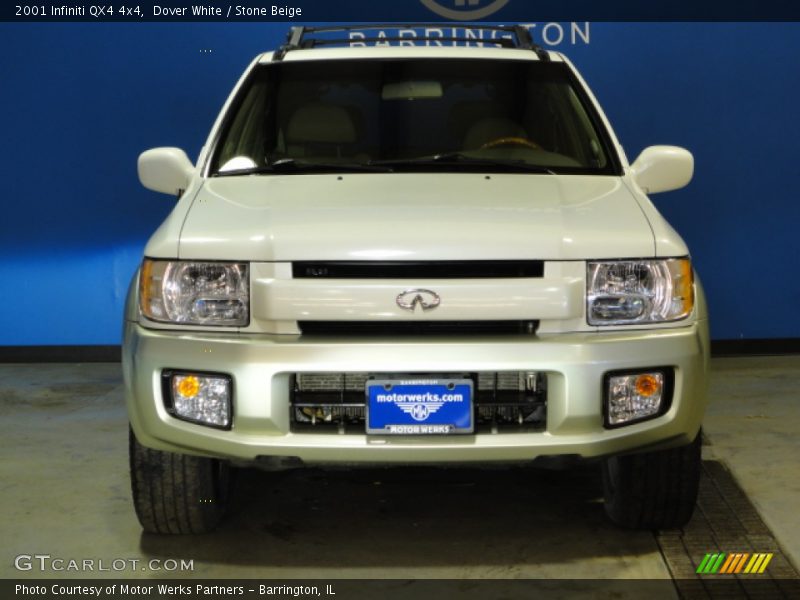 Dover White / Stone Beige 2001 Infiniti QX4 4x4