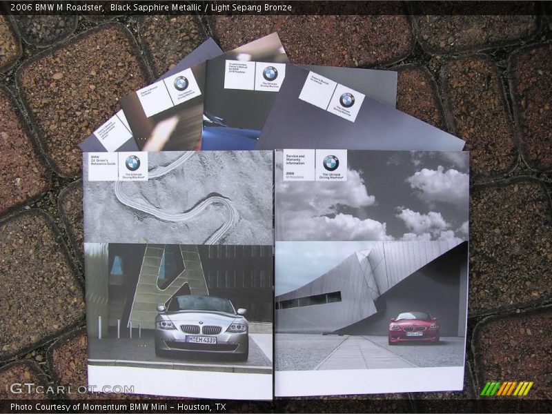 Black Sapphire Metallic / Light Sepang Bronze 2006 BMW M Roadster