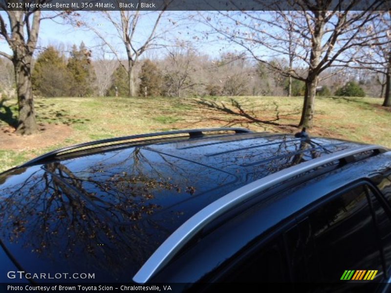 Black / Black 2012 Mercedes-Benz ML 350 4Matic