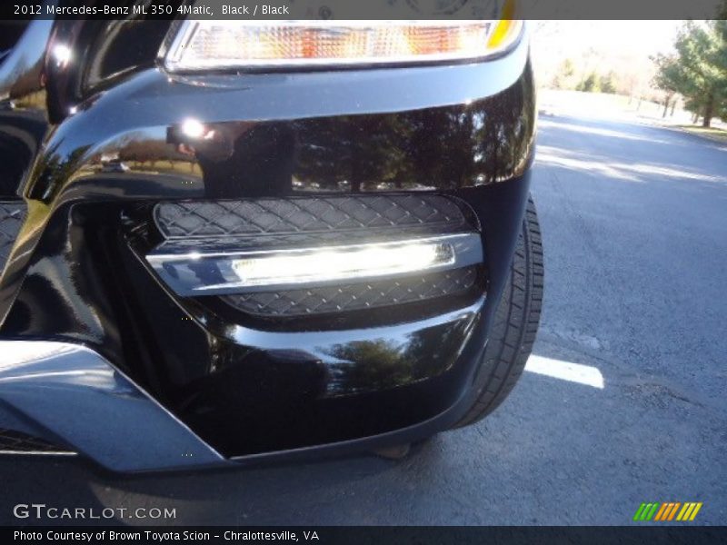 Black / Black 2012 Mercedes-Benz ML 350 4Matic