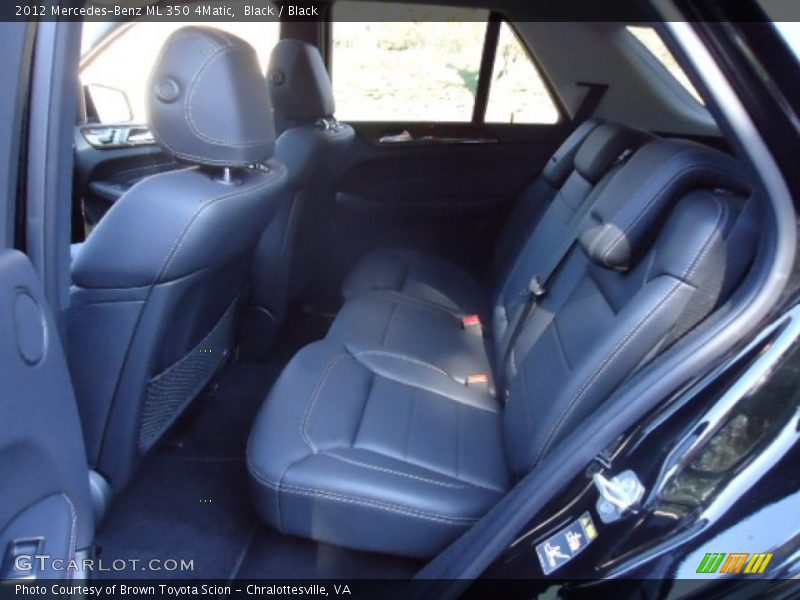 Black / Black 2012 Mercedes-Benz ML 350 4Matic