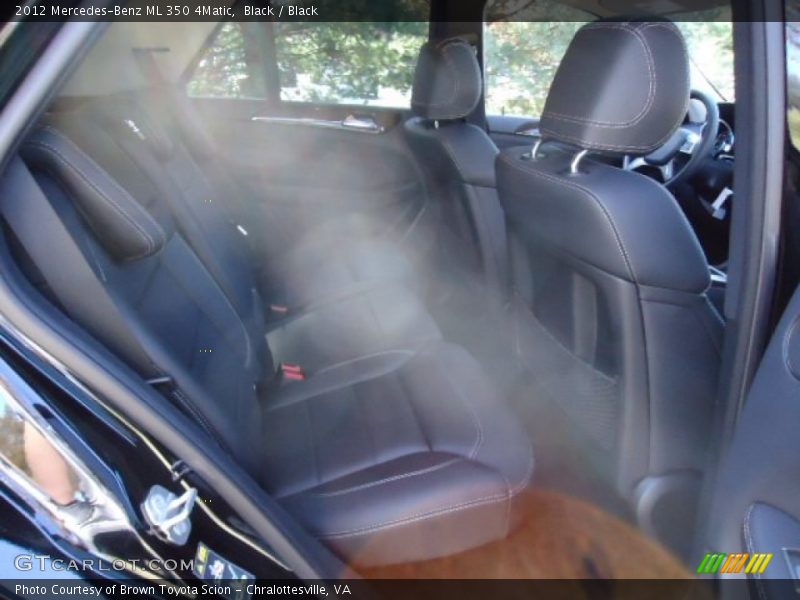 Black / Black 2012 Mercedes-Benz ML 350 4Matic