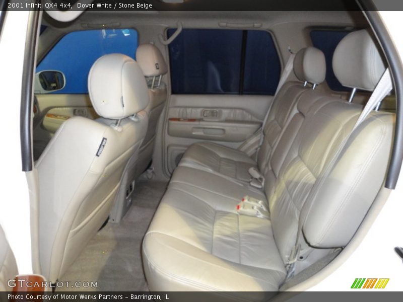 Dover White / Stone Beige 2001 Infiniti QX4 4x4