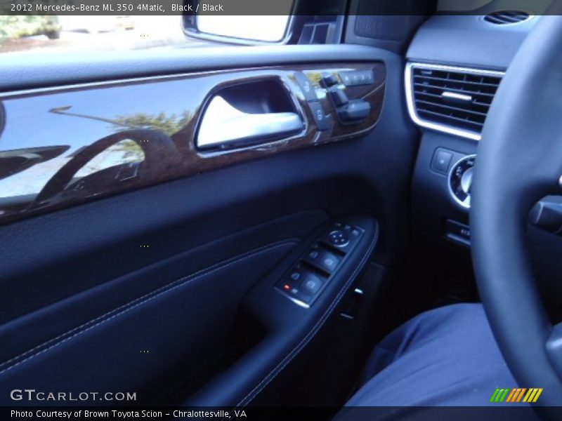 Black / Black 2012 Mercedes-Benz ML 350 4Matic