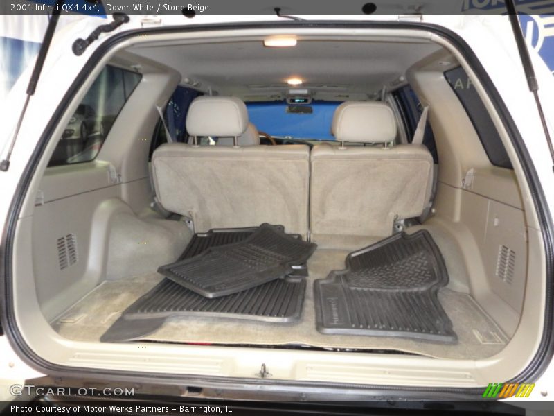 Dover White / Stone Beige 2001 Infiniti QX4 4x4