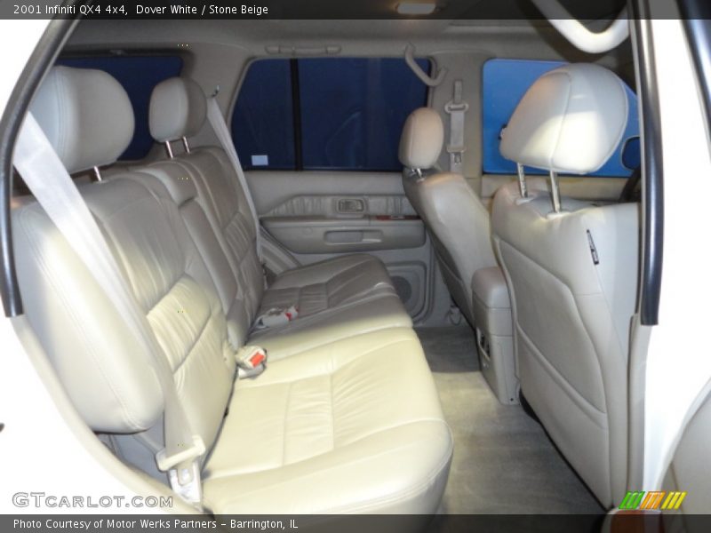 Dover White / Stone Beige 2001 Infiniti QX4 4x4