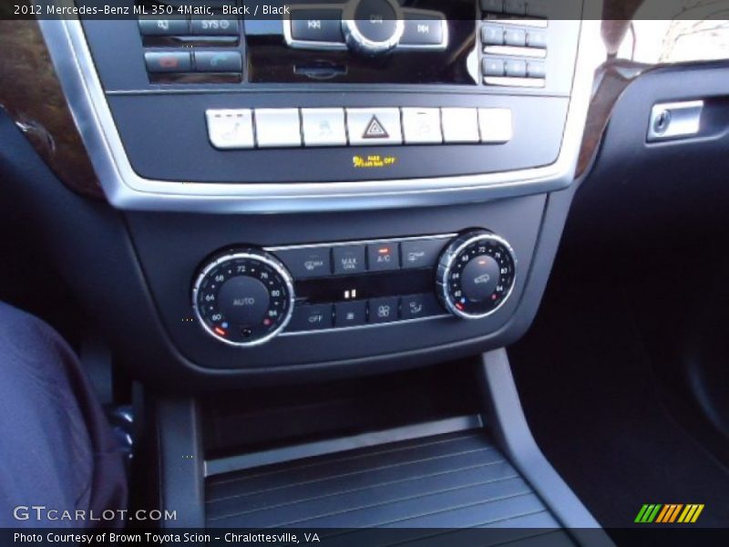 Black / Black 2012 Mercedes-Benz ML 350 4Matic