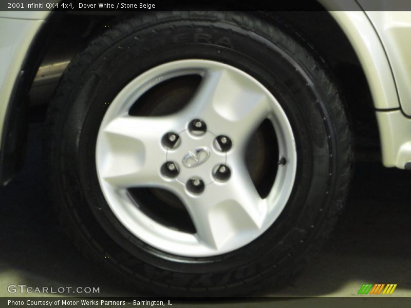 Dover White / Stone Beige 2001 Infiniti QX4 4x4