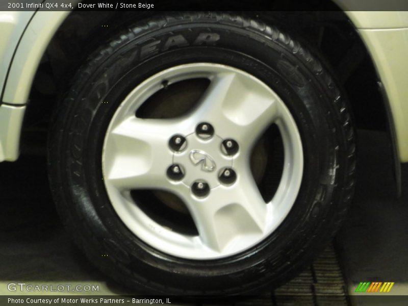 Dover White / Stone Beige 2001 Infiniti QX4 4x4