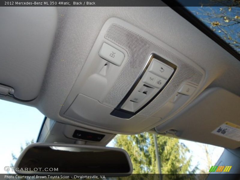 Black / Black 2012 Mercedes-Benz ML 350 4Matic