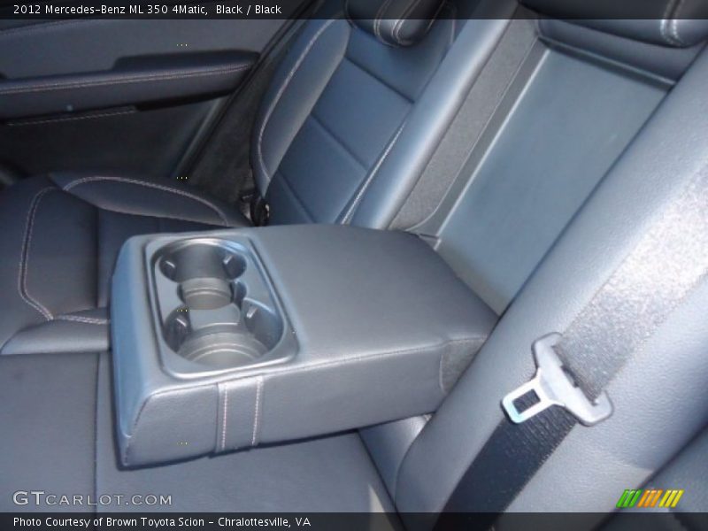 Black / Black 2012 Mercedes-Benz ML 350 4Matic