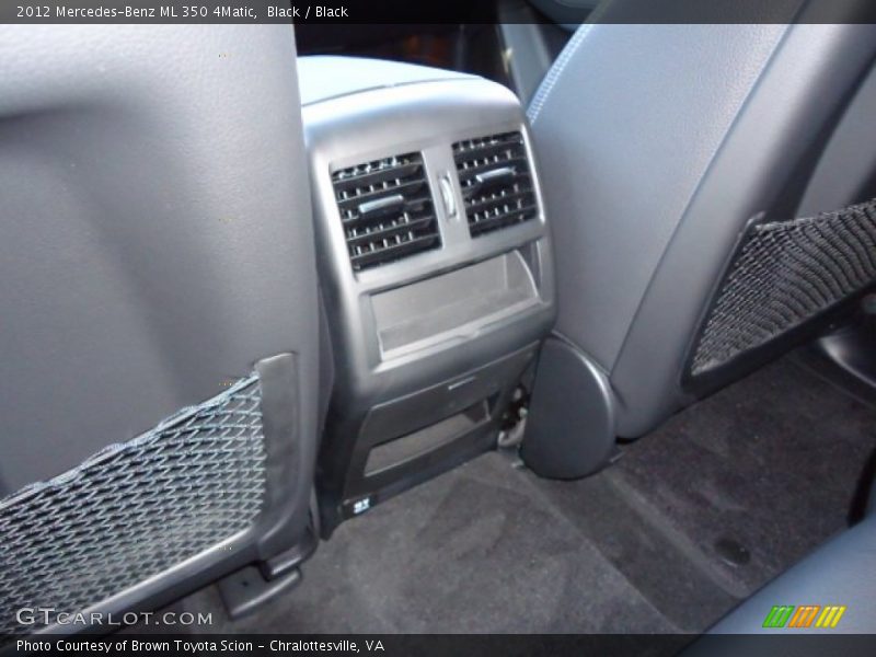 Black / Black 2012 Mercedes-Benz ML 350 4Matic
