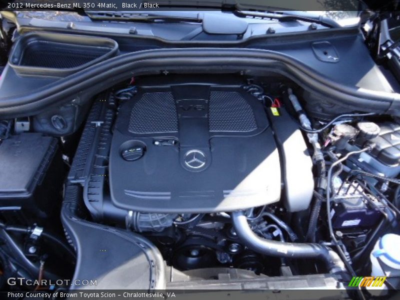 Black / Black 2012 Mercedes-Benz ML 350 4Matic