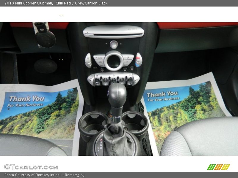 Chili Red / Grey/Carbon Black 2010 Mini Cooper Clubman