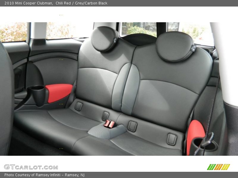 Chili Red / Grey/Carbon Black 2010 Mini Cooper Clubman