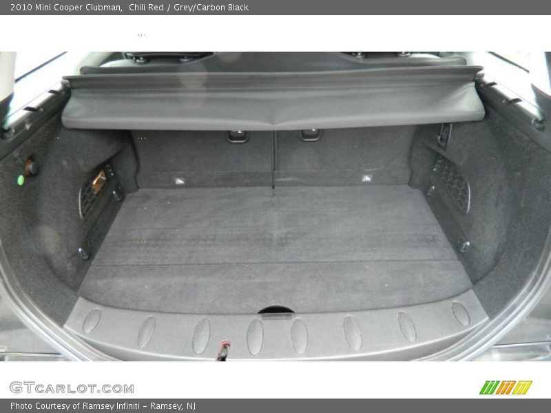 Chili Red / Grey/Carbon Black 2010 Mini Cooper Clubman