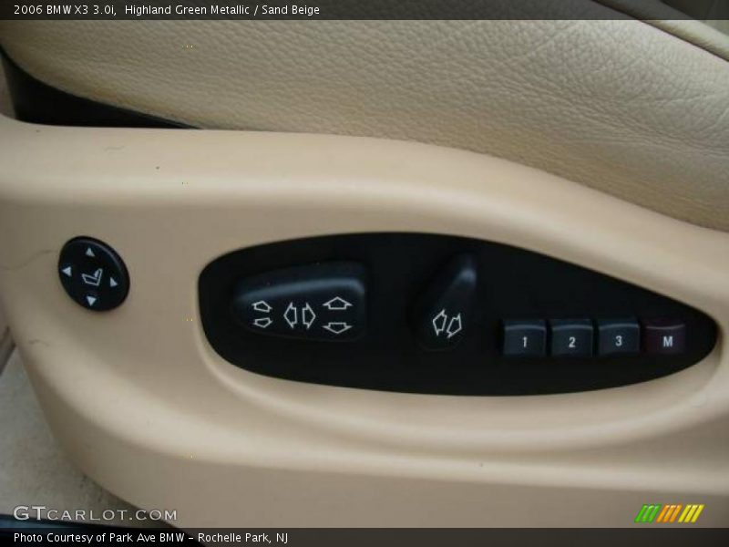 Highland Green Metallic / Sand Beige 2006 BMW X3 3.0i