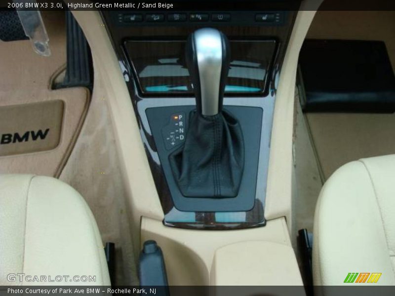 Highland Green Metallic / Sand Beige 2006 BMW X3 3.0i