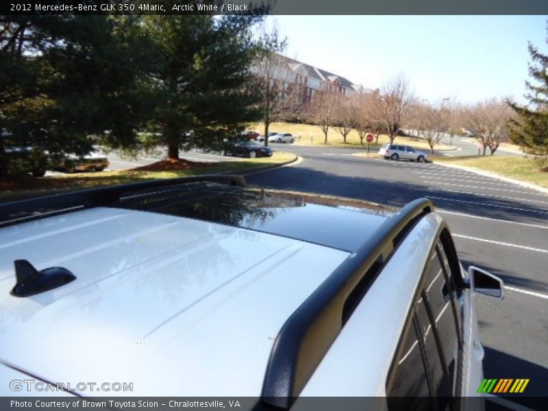 Arctic White / Black 2012 Mercedes-Benz GLK 350 4Matic