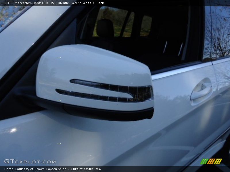 Arctic White / Black 2012 Mercedes-Benz GLK 350 4Matic