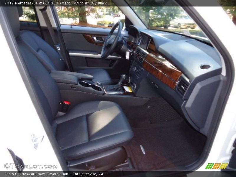 Arctic White / Black 2012 Mercedes-Benz GLK 350 4Matic