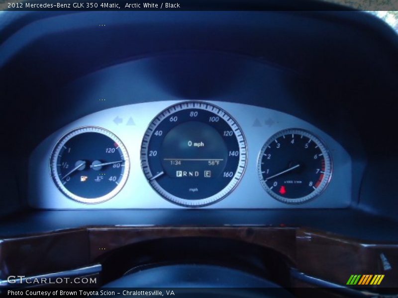 Arctic White / Black 2012 Mercedes-Benz GLK 350 4Matic