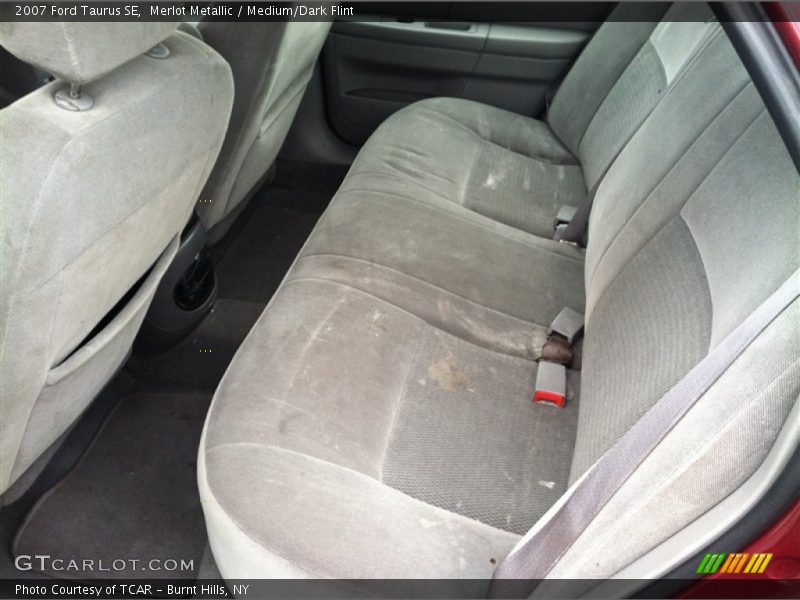 Merlot Metallic / Medium/Dark Flint 2007 Ford Taurus SE
