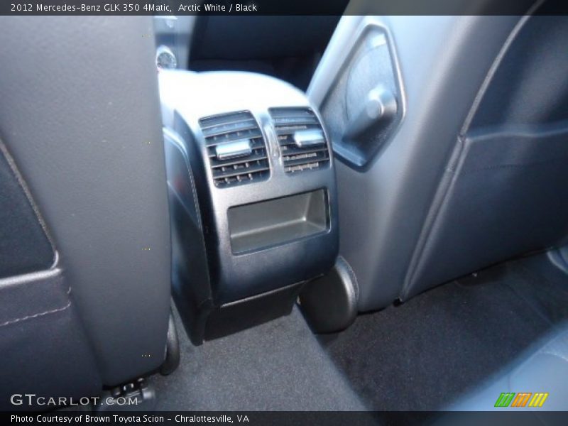 Arctic White / Black 2012 Mercedes-Benz GLK 350 4Matic