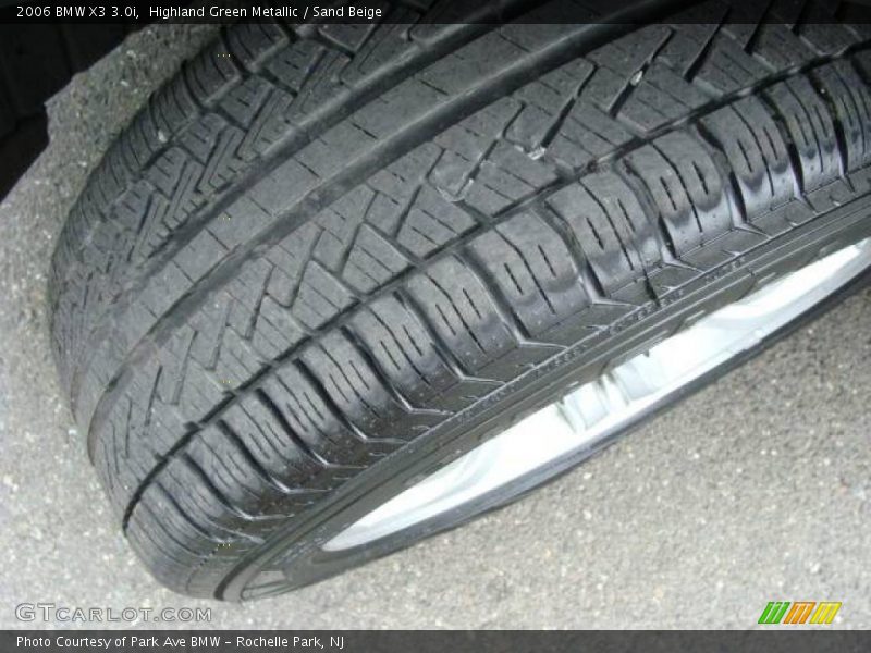 Highland Green Metallic / Sand Beige 2006 BMW X3 3.0i