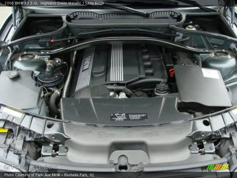 Highland Green Metallic / Sand Beige 2006 BMW X3 3.0i