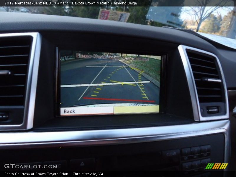 Dakota Brown Metallic / Almond Beige 2012 Mercedes-Benz ML 350 4Matic