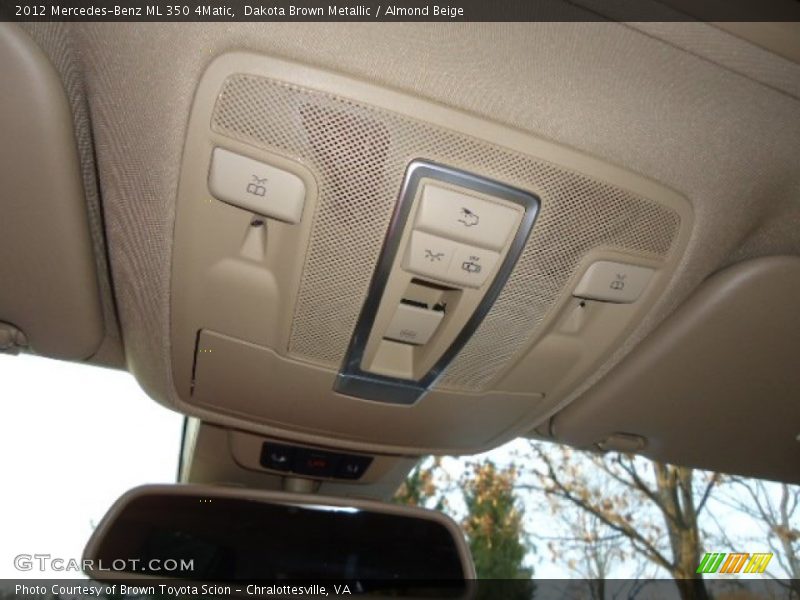 Dakota Brown Metallic / Almond Beige 2012 Mercedes-Benz ML 350 4Matic