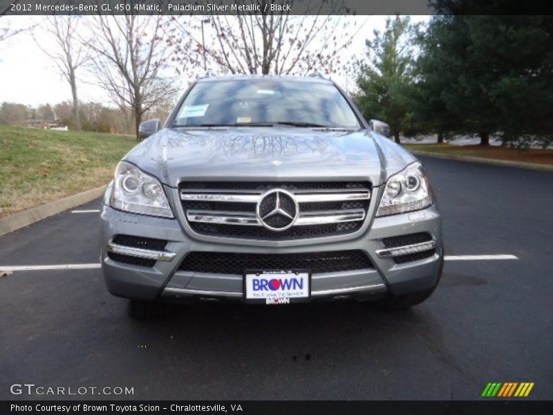 Paladium Silver Metallic / Black 2012 Mercedes-Benz GL 450 4Matic