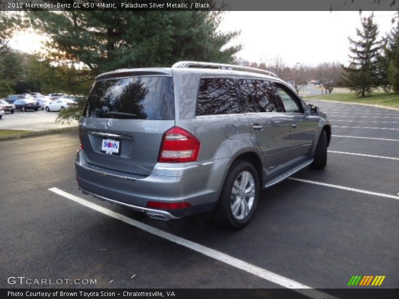 Paladium Silver Metallic / Black 2012 Mercedes-Benz GL 450 4Matic