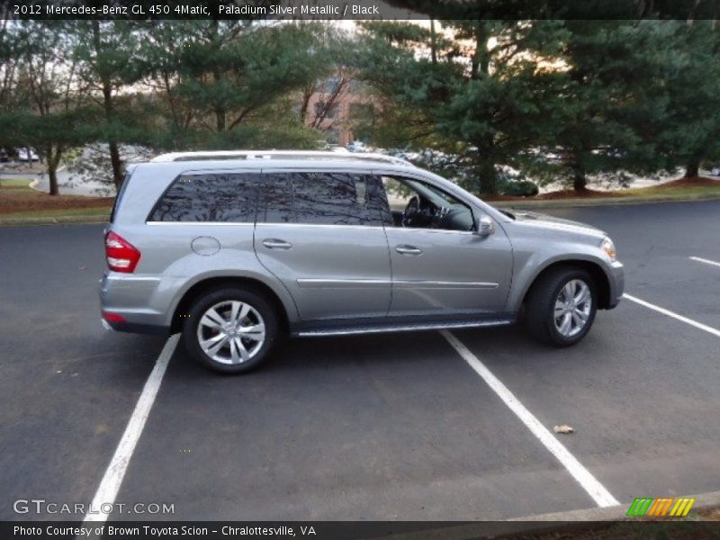 Paladium Silver Metallic / Black 2012 Mercedes-Benz GL 450 4Matic