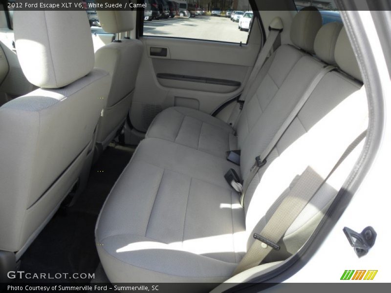 White Suede / Camel 2012 Ford Escape XLT V6
