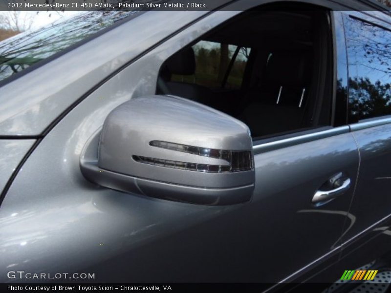 Paladium Silver Metallic / Black 2012 Mercedes-Benz GL 450 4Matic