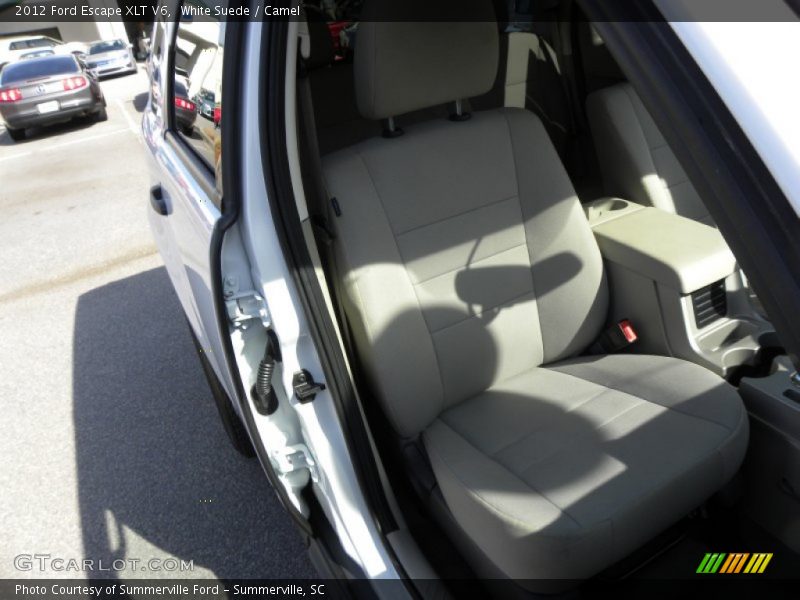 White Suede / Camel 2012 Ford Escape XLT V6
