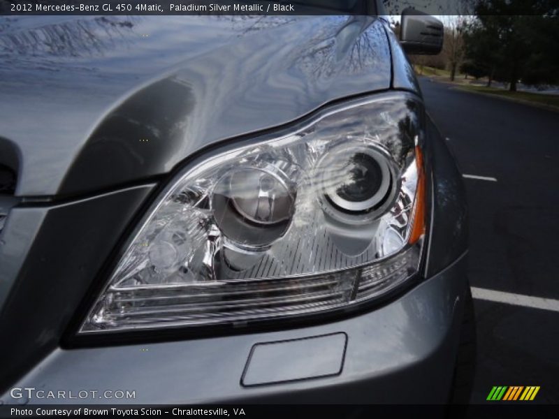 Paladium Silver Metallic / Black 2012 Mercedes-Benz GL 450 4Matic