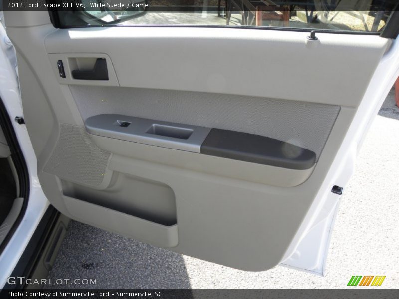 White Suede / Camel 2012 Ford Escape XLT V6