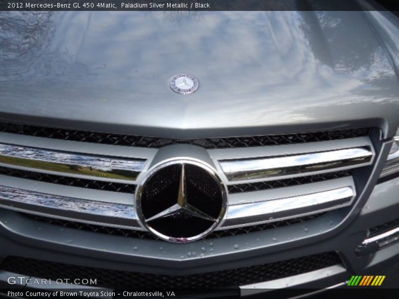 Paladium Silver Metallic / Black 2012 Mercedes-Benz GL 450 4Matic