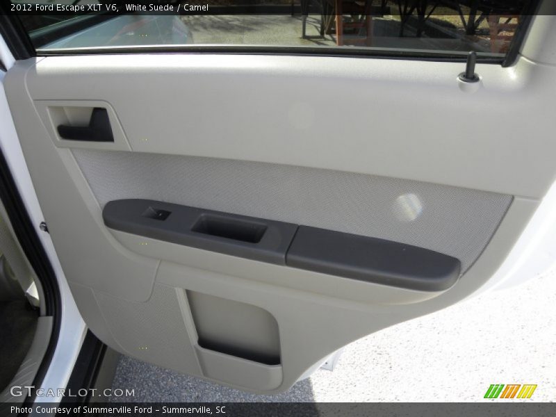 White Suede / Camel 2012 Ford Escape XLT V6