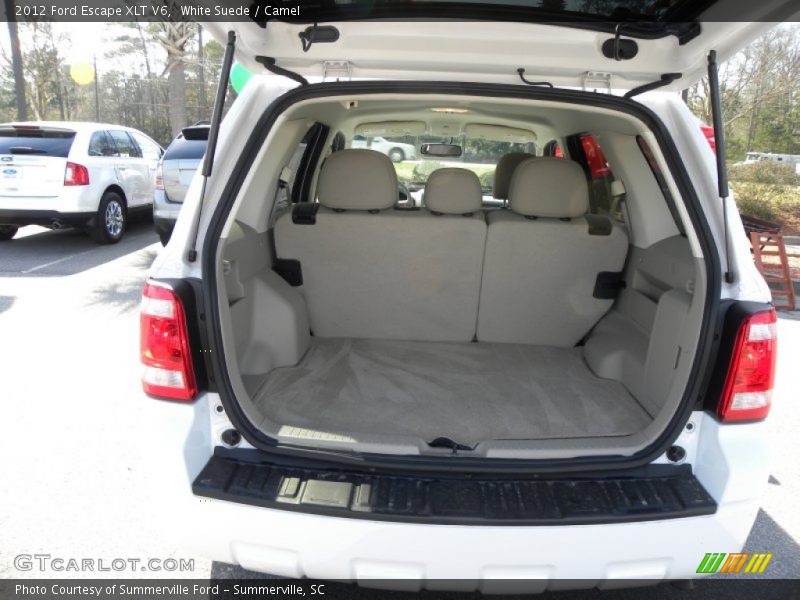 White Suede / Camel 2012 Ford Escape XLT V6