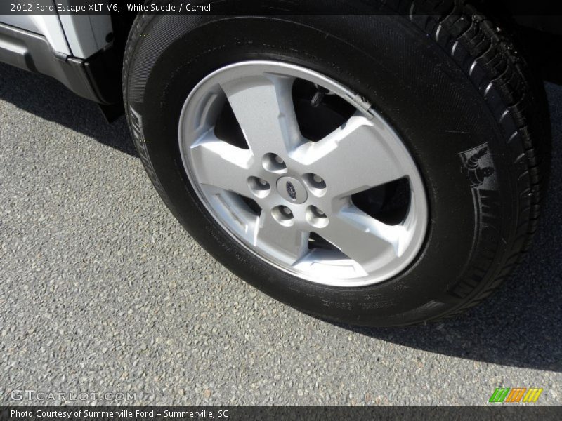 White Suede / Camel 2012 Ford Escape XLT V6