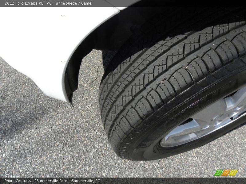 White Suede / Camel 2012 Ford Escape XLT V6