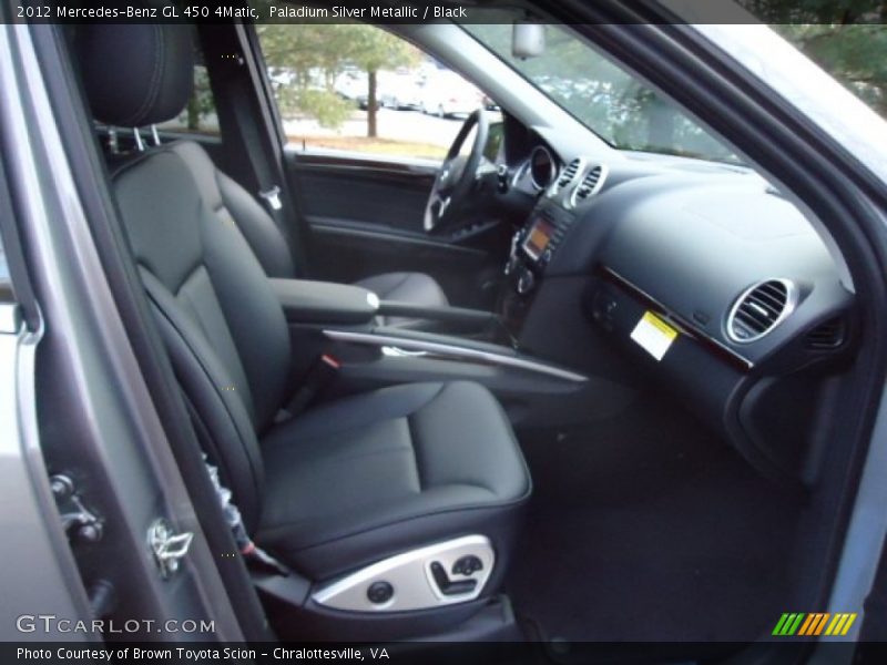 Paladium Silver Metallic / Black 2012 Mercedes-Benz GL 450 4Matic