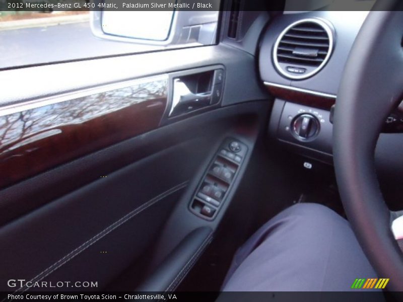 Paladium Silver Metallic / Black 2012 Mercedes-Benz GL 450 4Matic