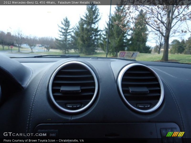 Paladium Silver Metallic / Black 2012 Mercedes-Benz GL 450 4Matic