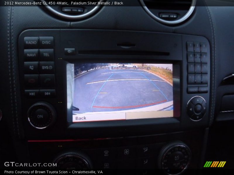 Paladium Silver Metallic / Black 2012 Mercedes-Benz GL 450 4Matic