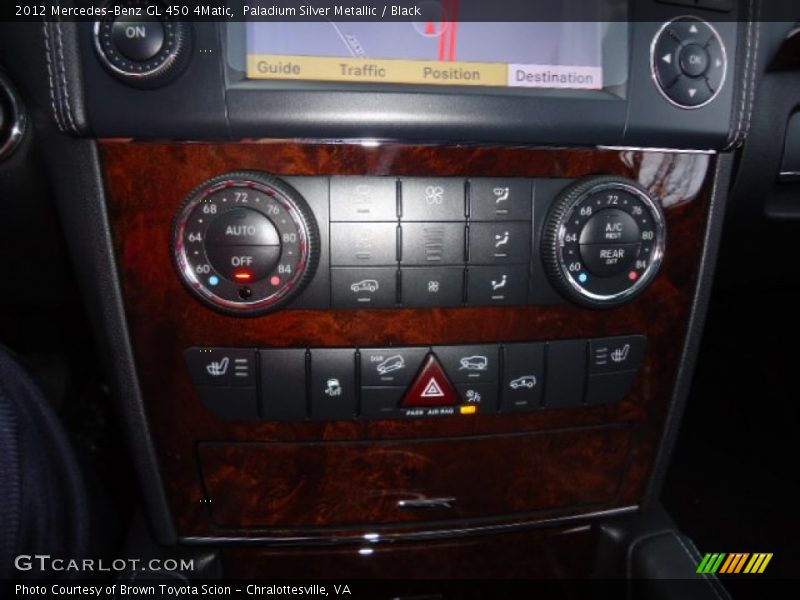 Paladium Silver Metallic / Black 2012 Mercedes-Benz GL 450 4Matic